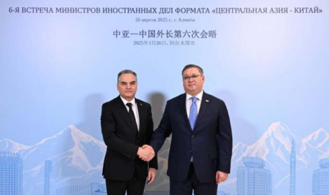 Посол Туркменистана в Китае представил страну на встрече министров иностранных дел в Алматы