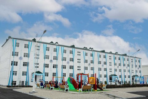 В Балканабаде введены в эксплуатацию новые жилые дома для сотрудников полиции