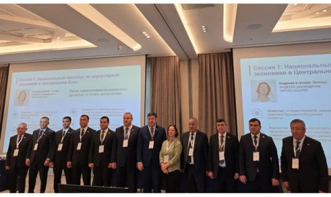 Делегация Меджлиса Туркменистана участвовала в диалоге по циклической экономике