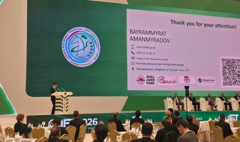 Туркменский агробизнес демонстрирует инновации на IFT 2026 в Ашхабаде