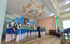 Концерт камерного хора прошёл в Лебапской школе искусств