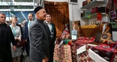 Павильон Туркменистана на Kazan Halal Market посетил Рустам Минниханов