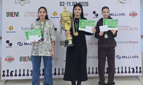 Лала Шохрадова стала победительницей женской высшей лиги шахмат Туркменистана
