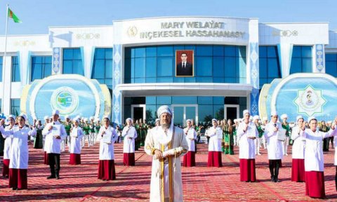 В Марыйском велаяте открыли инфекционную больницу на 300 мест