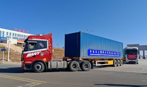 Новый мультимодальный маршрут соединяет Китай с Туркменистаном