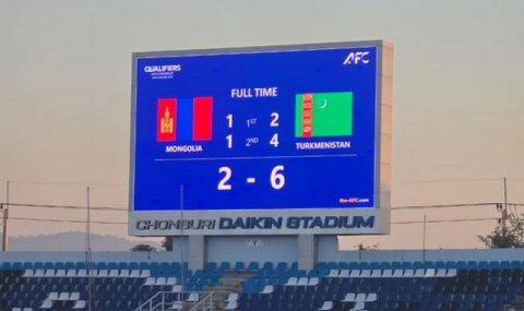 Юношеская сборная Туркменистана U-17 победила команду Монголии