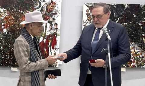 В Ашхабаде состоялось мероприятие в честь художника Бердигулы Амансахатова