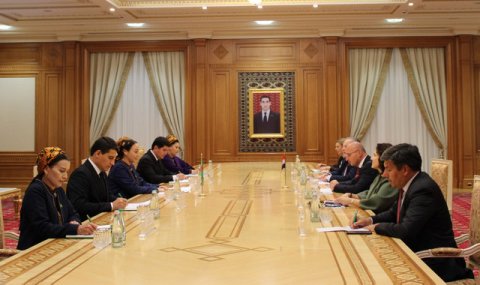 Председатель Меджлиса Туркменистана встретилась с главой МИД Хорватии