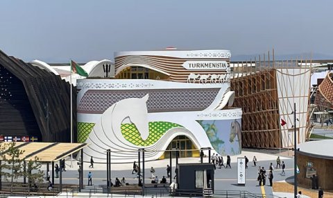 Павильон Туркменистана на EXPO 2025 стал одним из трёх самых популярных