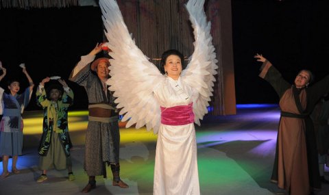 Неделя зарубежной драмы в Ашхабаде открылась премьерой японской сказки