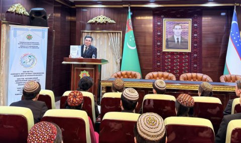 В Посольстве Туркменистана в Узбекистане представили девиз 2026 года