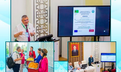 В Туркменистане провели семинар по проекту Erasmus+ ESGCA