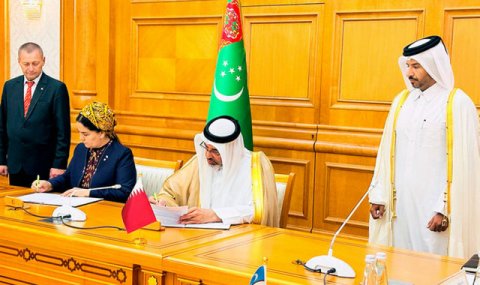 Красный Полумесяц Туркменистана подписал Меморандумы с РФ и Катаром