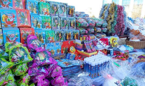 Дашогузский рынок собирает тысячи покупателей перед Новым годом