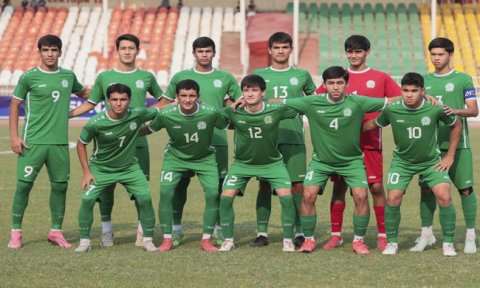 Сборная Туркменистана U-20 заняла пятое место на чемпионате CAFA