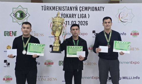 В Туркменистане определен новый чемпион по шахматам