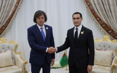 Президент Туркменистана провел встречу с Премьер-министром Грузии