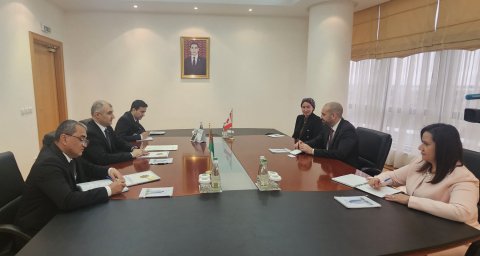 Встреча в МИД Туркменистана с новым Послом Канады