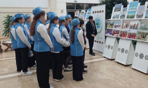 Посольство Туркменистана приняло белорусскую молодежь