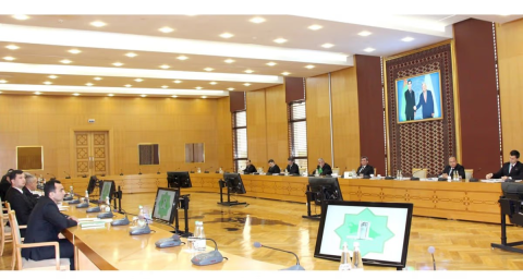В МИД Туркменистана прошло 64-е заседание Комиссии по вопросам Каспийского моря