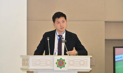 Китайский журналист выступил на медиа-форуме о достижениях ФК «Аркадаг»