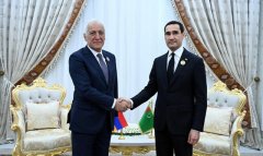 Президенты Туркменистана и Армении провели переговоры о развитии сотрудничества