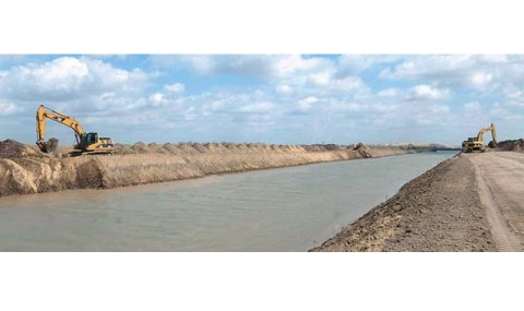 В Дашогузском велаяте Туркменистана ведутся работы по развитию сельхозугодий