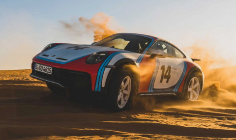Porsche готовит гибридный 911 Dakar с улучшенными характеристиками