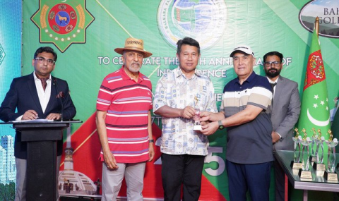 Туркменистан отмечает независимость дружеским гольф-турниром в Исламабаде