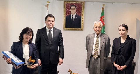 В Посольстве Туркменистана в Японии прошли переговоры с Asia SEED