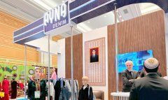 Продукция «Ayna Denim» представлена на выставке СППТ