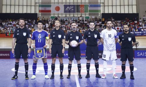 Четвертьфинал Кубка Азии по футзалу прошел при судействе туркменского арбитра