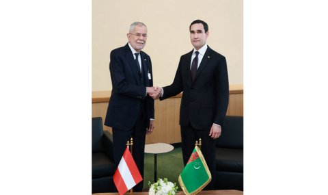 Президент Туркменистана и Федеральный Президент Австрии обсудили партнерство