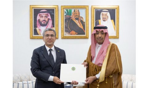 Посол Туркменистана в Саудовской Аравии вручил копии верительных грамот