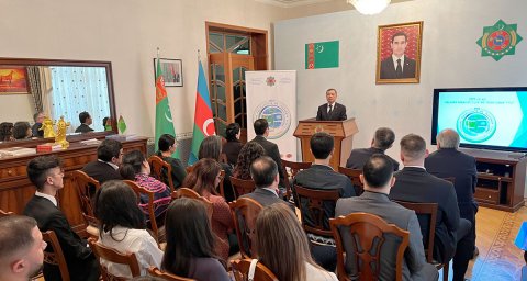 В Посольстве Туркменистана в Азербайджане состоялась конференция, посвященная Международному году мира и доверия