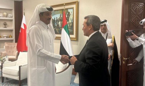 Состоялась встреча главы МИД Туркменистана с Эмиром Катара