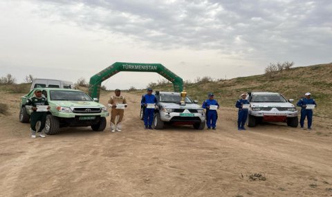 В Туркменистане разыграли Кубок по ралли-рейду