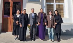 Посол Республики Корея в Ашхабаде посетил Институт имени короля Седжонга