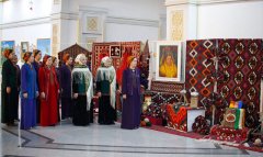 В Лебапском велаяте Туркменистана открылась выставка традиционных ремёсел